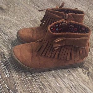 Moccasin Fringe Boots